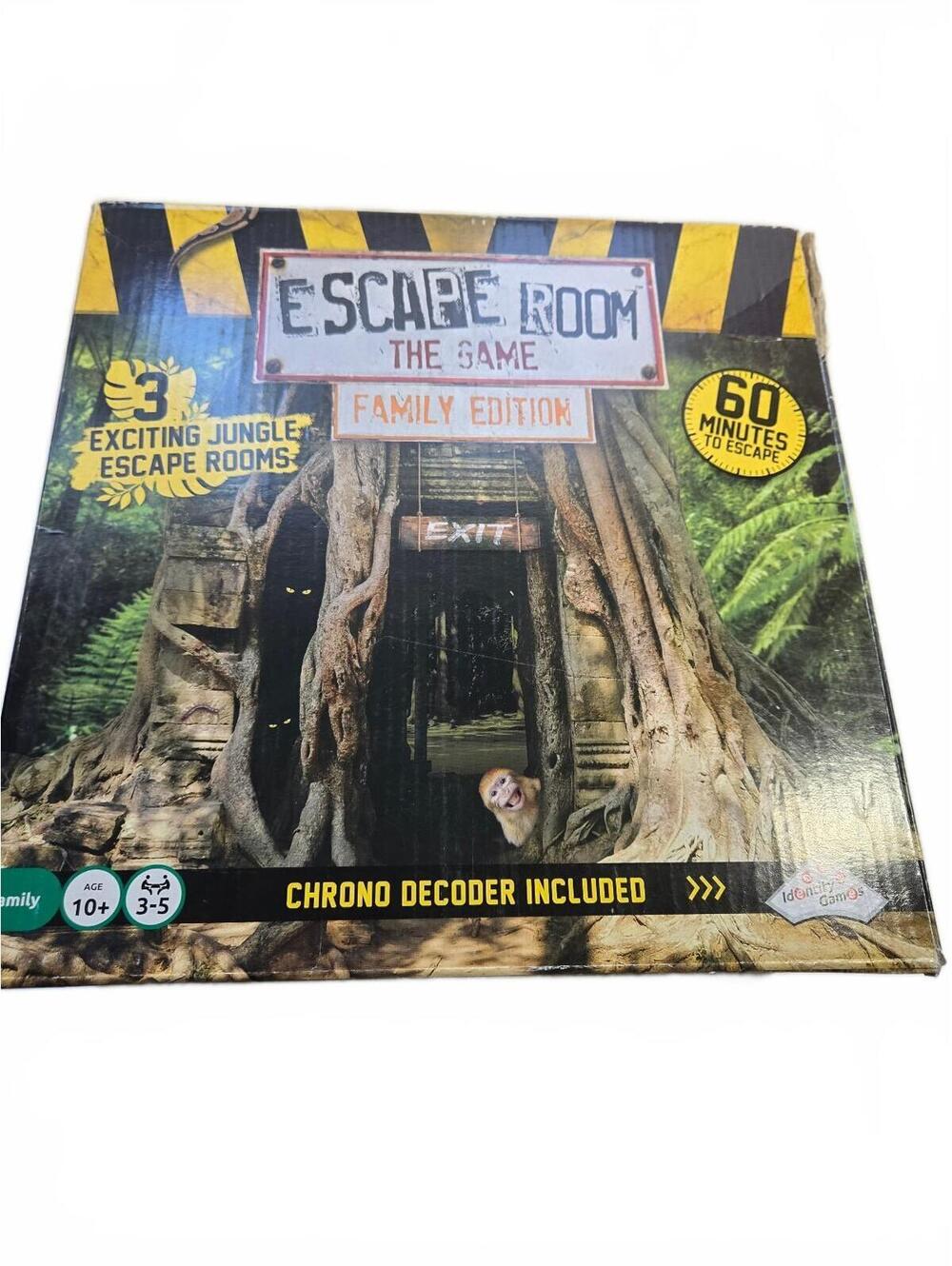 Escape Room The Game Family Edition Jungle Adventures Chrono Decoder Complete